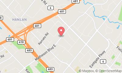 map, Advantage Car & Truck Rentals Mississauga