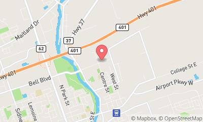 map, Belleville Transmission & Auto Services Ltd