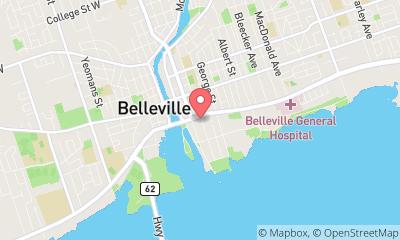 map, Belleville Sport & Lawn Centre