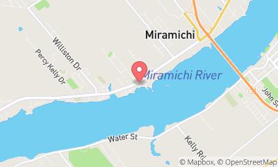 map, Miramichi Honda