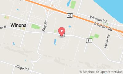 map, Stevens Auto Electric & Machine