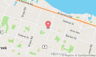 map, Paradigm Fleet Sales, Leasing And Upfitting Hamilton and Burlington