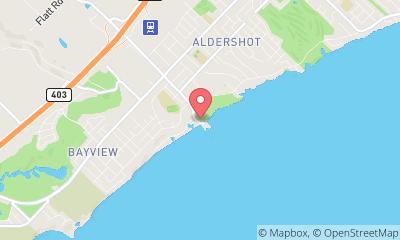 map, Burlington Sailing & Boating Club