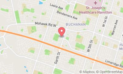 map, LubeVan Hamilton Mobile Oil Changes
