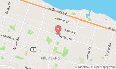 map, Valvoline Express Care