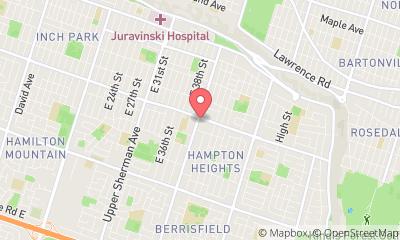 map, Economy Lube and Tire