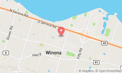 map, Oriole Truck and Trailer Repair Center Inc.