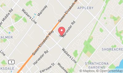 map, NAPA Auto Parts - NAPA Associate Burlington