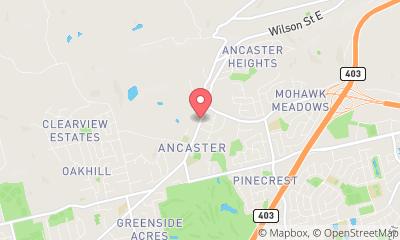 map, Glendale Tirecraft Ancaster