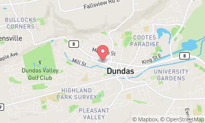 map, Tirecraft Dundas