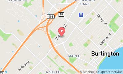 map, A Burlington Towing & Flatbed Services