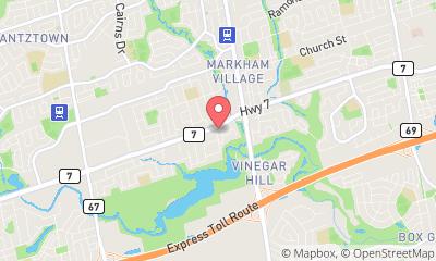 map, Pronto Automotive & Tire Markham