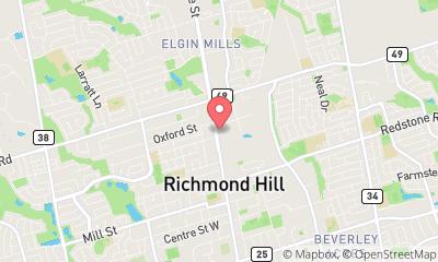 map, Master Mechanic Richmond Hill