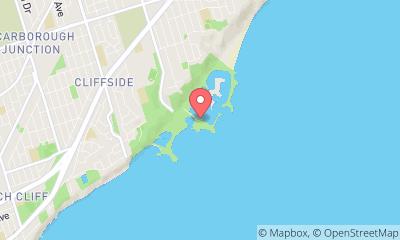 map, Bluffer's Park Marina