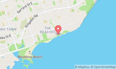 map, Toronto Beach Kayak