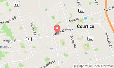 map, Courtice Automotive