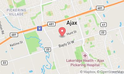 map, Precision Auto Centre