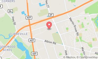 map, The Dukes Of Cycle LTD. MV Agusta Service/Parts Toronto