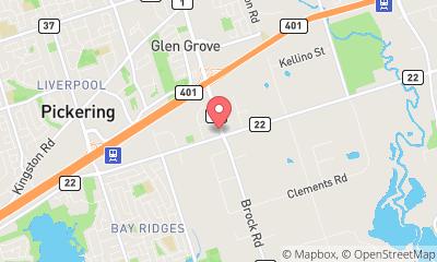 map, JC Lube Express Inc