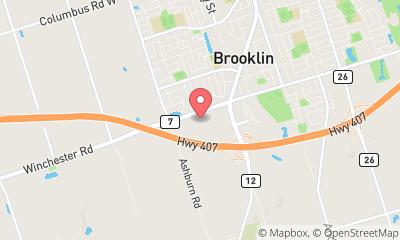 map, Brooklin Coin Car Wash Inc.