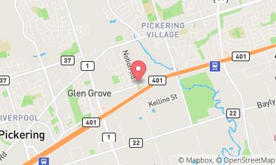 map, Classic Towing And Storage