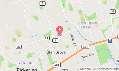 map, Pickering Honda