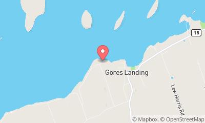 map, Harris Boat Works