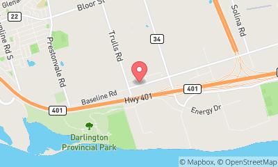 map, Bill's Truck Shop