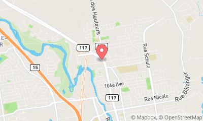 map, NAPA Pièces d'auto - Les Pièces d'auto Saint-Jérôme inc.