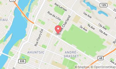 map, Lave-Auto Charland