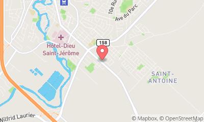 map, Econo Motos St-Antoine Inc