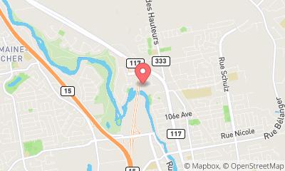 map, Goulet Moto Sports St-Jérome