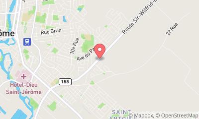 map, Motoplex Saint-Jérôme