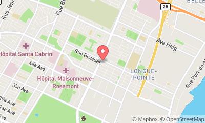 map, NAPA AUTOPRO - PNEU ET MÉCANIQUE MARIO BÉDARD INC.