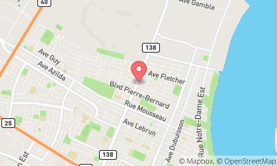 map, Mécanique Automobile APLUS - Montréal