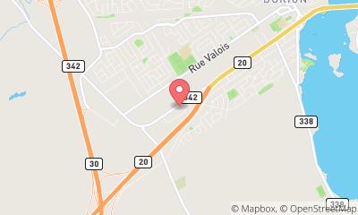 map, Garage A. Prieur Et D Brunette Inc. - Pneu Select