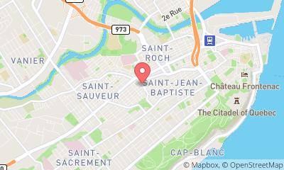 map, Garage Langelier Inc
