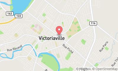 map, Garage J.A. Racine