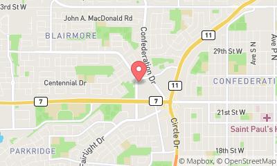 map, Diefenbaker Dr Carwash