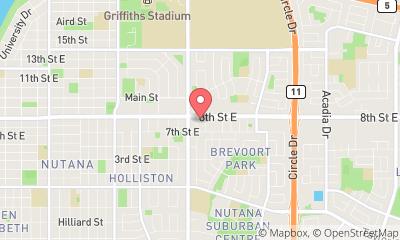 map, Saskatoon Auto Kleen