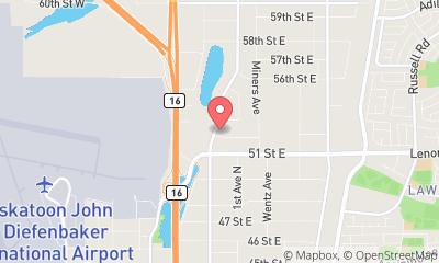 map, Saskatoon Wash World