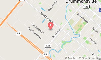 map, Rainville Injection Diesel Inc