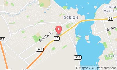 map, NAPA Pièces d'auto - Pièces d'auto et de camion F. Sigouin inc.