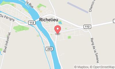 map, NAPA Pièces d'auto - Pièces d'auto Chambly Richelieu inc.