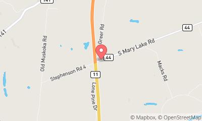 map, Rosseau Road Powersports And Marine (MUSKOKA)