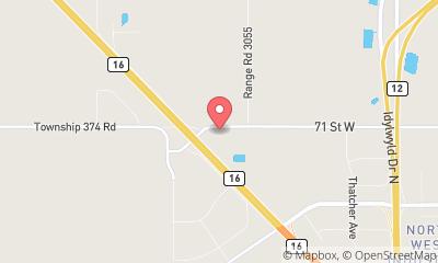 map, Flaman Sales & Rentals Saskatoon