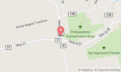 map, Terry's Trailer Service