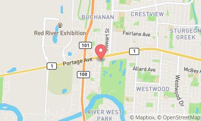 map, St. Charles Motors