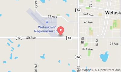 map, Wetaskiwin Motorsports