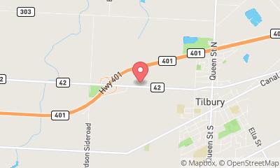 map, Tilbury Auto Sales & RV YAMAHA